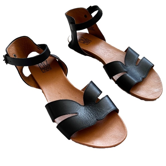 MIZ MOOZ Leather Ankle Strap Sandals - Annalise Size 41 or 9.5/10 Stylish - Picture 8 of 8